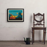 Dubhe - Art Print, 18x24 / Simple / Black