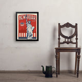 250th Anniversary USA: Lady Liberty - Art Print, 18x24 / Simple / Black