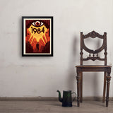 1984: George Orwell - Art Print, 18x24 / Simple / Black