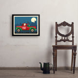 Nashville Or Bust - Art Print, 18x24 / Simple / Black
