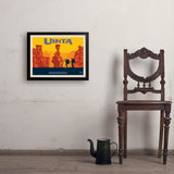 Hoodoo - Art Print, 18x24 / Simple / Black
