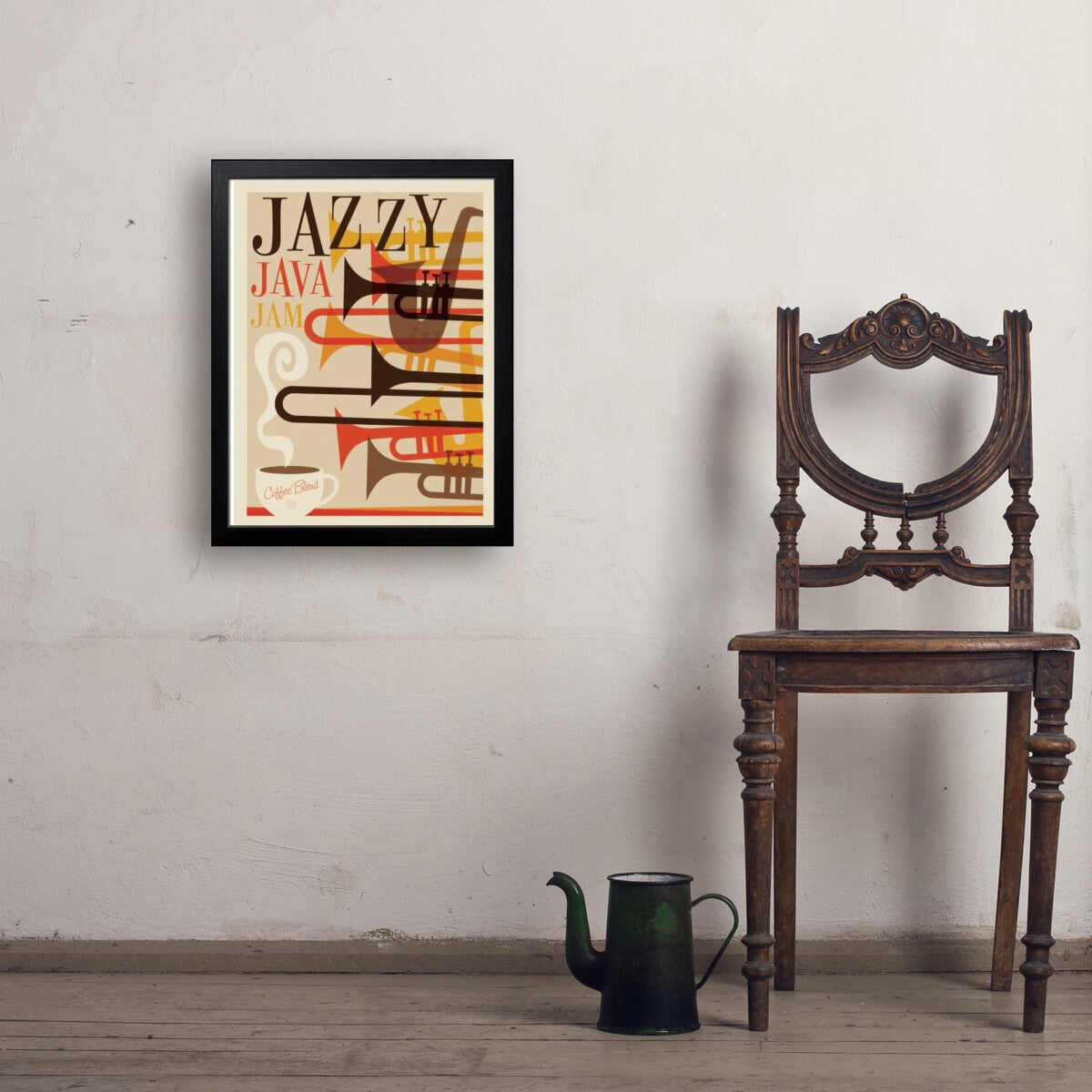 Jazzy Java Jam Coffee Blend | Art Print – Anderson Design Group