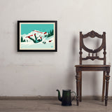 Yard Sale - Art Print, 18x24 / Simple / Black