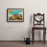 France: Paris, Notre Dame, Horizontal - Art Print, 18x24 / Simple / Brown