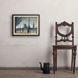 England: London, Horizontal - Art Print, 18x24 / Simple / Brown