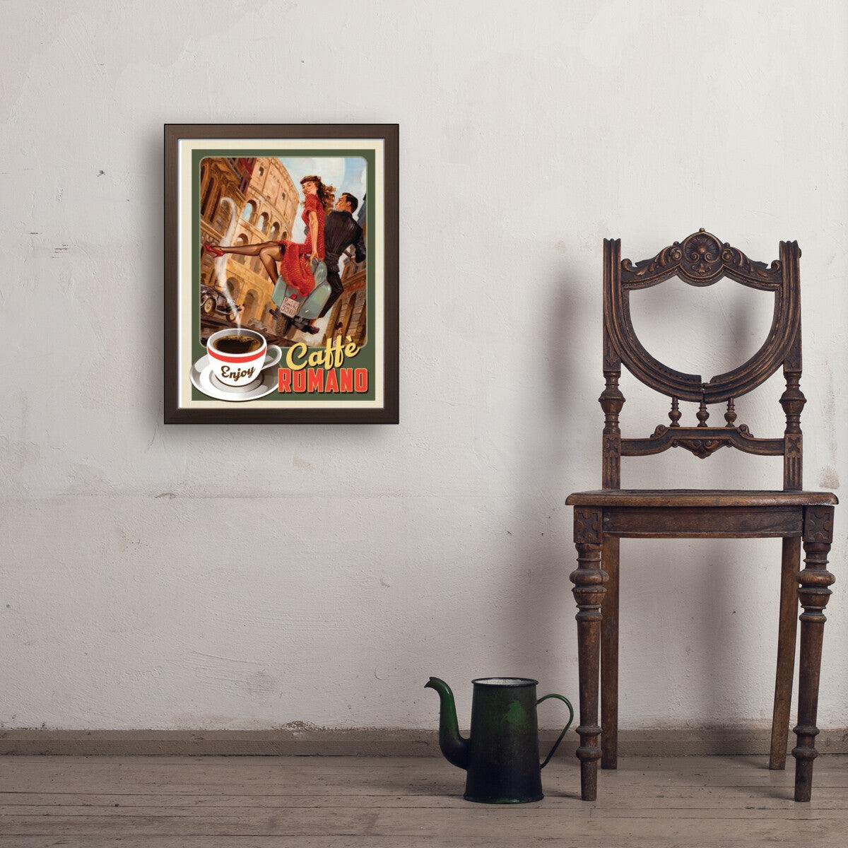 Caffè Romano: by Kai Carpenter — Coffee Art Print – Anderson