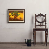Bristlecone Pine - Art Print, 18x24 / Simple / Brown