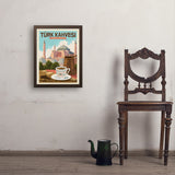 Turkish Coffee - Art Print, 18x24 / Simple / Brown