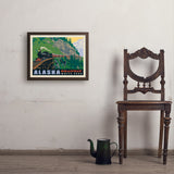 Alaska: Skagway - Art Print, 18x24 / Simple / Brown