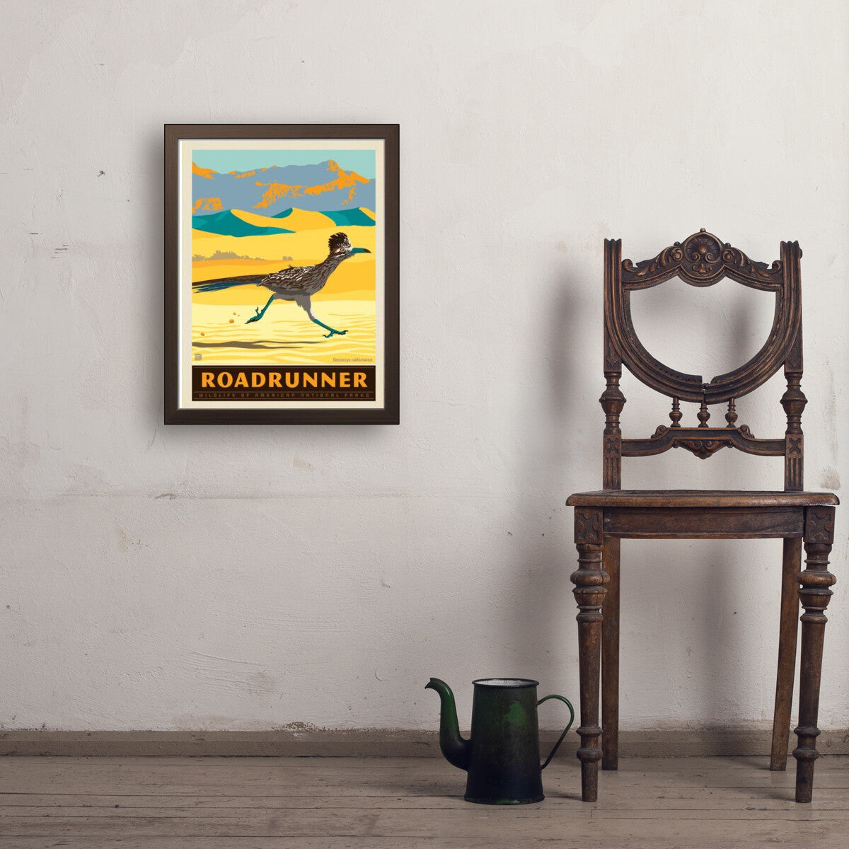 National Parks Wildlife: Roadrunner | Art Print – Anderson Design