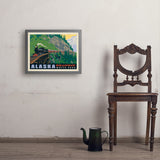 Alaska: Skagway - Art Print, 18x24 / Simple / Gray