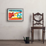 Chill in the Ville (Horizontal) - Art Print, 18x24 / Simple / Gray