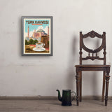 Turkish Coffee - Art Print, 18x24 / Simple / Gray