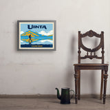 Salt Flat (Pub Poster) - Art Print, 18x24 / Simple / Gray