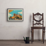 France: Paris, Notre Dame, Horizontal - Art Print, 18x24 / Simple / Gray