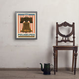 250th Anniversary USA: Liberty Bell - Art Print, 18x24 / Simple / Gray
