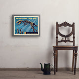 Washington, DC: Museum of Natural History - Art Print, 18x24 / Simple / Gray