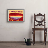 Canyonlands:  Mesa Arch - Art Print, 18x24 / Simple / Gray
