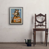 Witches' Brew Coffee Co. (Pumpkin Spice Blend) - Art Print, 18x24 / Simple / Gray