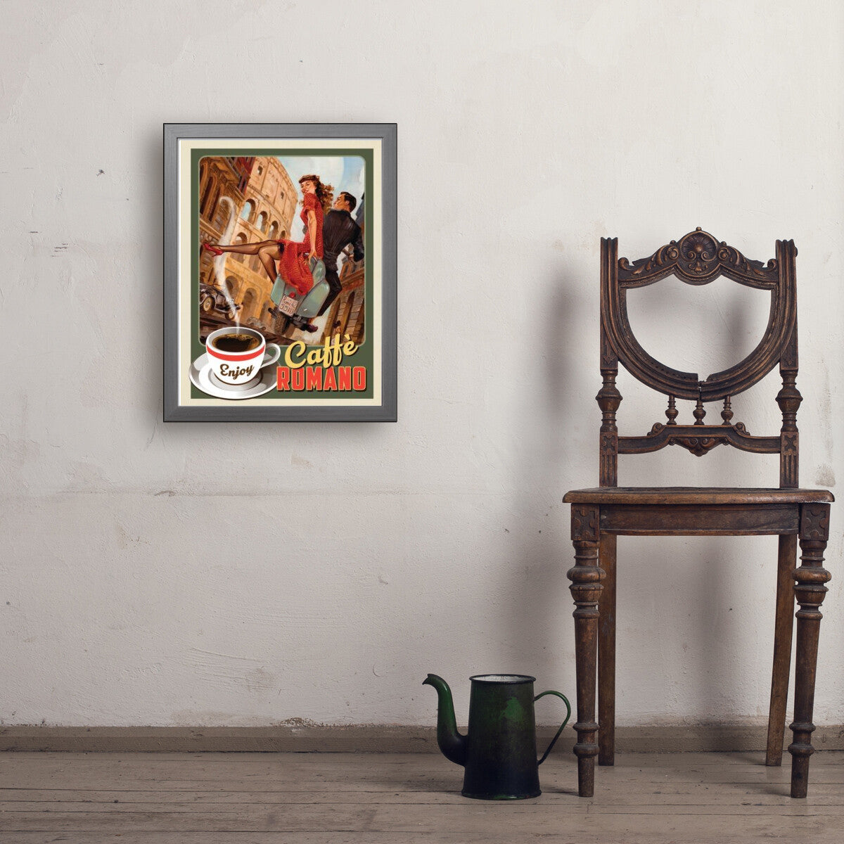 Caffè Romano: by Kai Carpenter — Coffee Art Print – Anderson