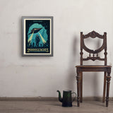 20,000 Leagues Under the Sea: Jules Verne - Art Print, 18x24 / Simple / Gray