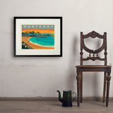 Monterey, California: Lovers Point Park - Art Print, 18x24 / Standard / Black