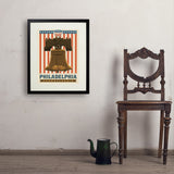 250th Anniversary USA: Liberty Bell - Art Print, 18x24 / Standard / Black