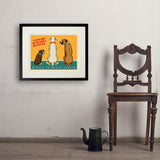 Middle Tennessee Boxer Rescue Fundraiser Print #4 (Nubs) - Art Print, 18x24 / Standard / Black