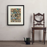 63 Image National Park Print: by Kenneth Crane - Art Print, 18x24 / Standard / Black