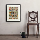 63 Image National Park Print: by Arden von Haeger - Art Print, 18x24 / Standard / Black