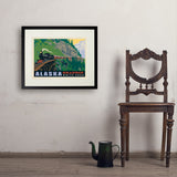 Alaska: Skagway - Art Print, 18x24 / Standard / Black