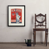 250th Anniversary USA: Lady Liberty - Art Print, 18x24 / Standard / Black