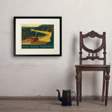 Blue Ridge Parkway - Art Print, 18x24 / Standard / Black