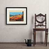 Acadia National Park: 100th Anniversary (Horizontal) - Art Print, 18x24 / Standard / Black
