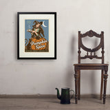 Witches' Brew Coffee Co. (Pumpkin Spice Blend) - Art Print, 18x24 / Standard / Black