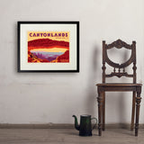 Canyonlands:  Mesa Arch - Art Print, 18x24 / Standard / Black