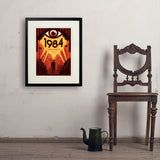 1984: George Orwell - Art Print, 18x24 / Standard / Black