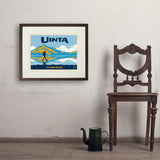Salt Flat (Pub Poster) - Art Print, 18x24 / Standard / Brown