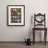 Legends Of The National Parks: 16-Image Print - Art Print, 18x24 / Standard / Brown