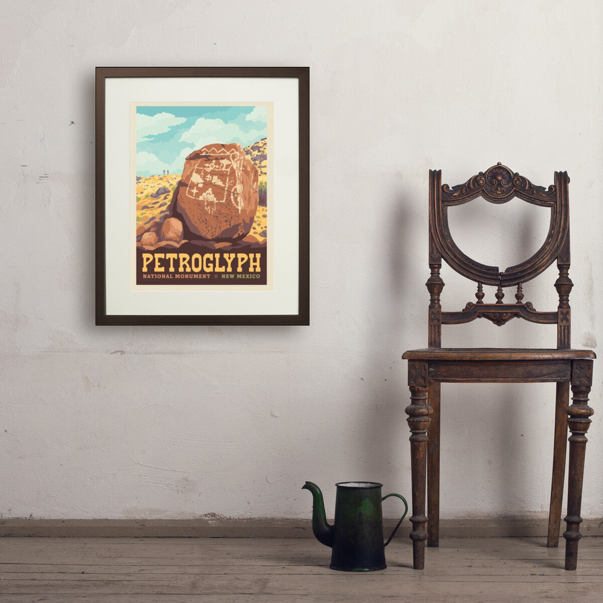 Petroglyph National Monument, New Mexico | Art Print – Anderson