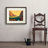 Zion National Park: 100th Anniversary (Horizontal) - Art Print, 18x24 / Standard / Brown
