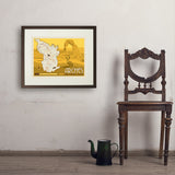 Map of Arches National Park - Art Print, 18x24 / Standard / Brown