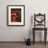Mythical Creatures: Chupacabra - Art Print, 18x24 / Standard / Brown