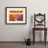 Moab, Utah: Canyon View - Art Print, 18x24 / Standard / Brown