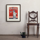 250th Anniversary USA: Lady Liberty - Art Print, 18x24 / Standard / Brown