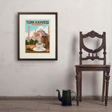 Turkish Coffee - Art Print, 18x24 / Standard / Brown