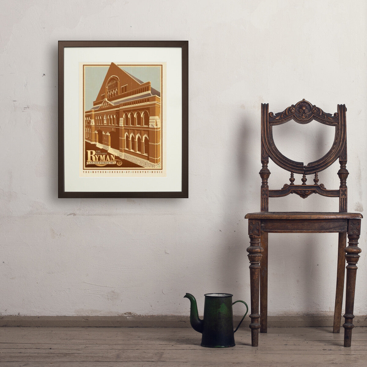 Ryman Auditorium — Nashville Art Print – Anderson Design Group