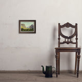 Yosemite National Park: Yosemite Valley (Horizontal) - Art Print, 8x10 / Simple / Brown