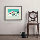 Yard Sale - Art Print, 18x24 / Standard / Gray