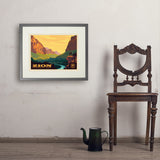 Zion National Park: 100th Anniversary (Horizontal) - Art Print, 18x24 / Standard / Gray